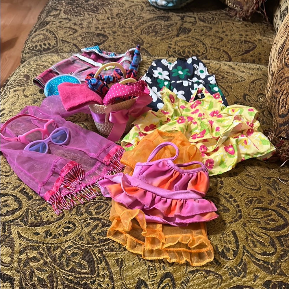 Vibrant Pink and Orange Bags Accessories